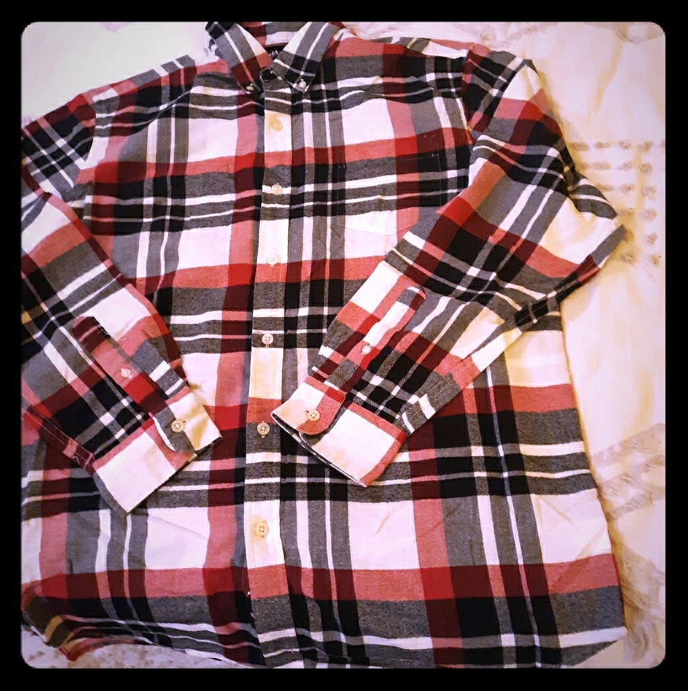 Chaps flannel brand new